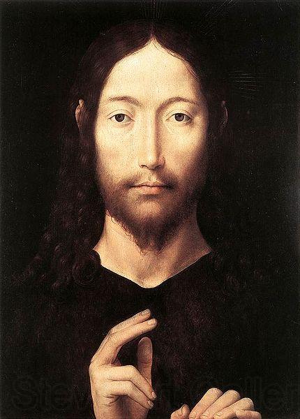 Hans Memling Christ Giving His Blessing